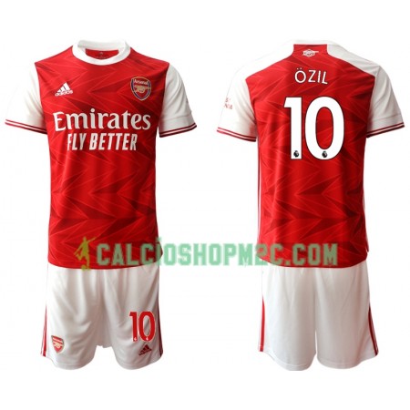 Arsenal Mesut Ozil 10 Bambino Maglia Prima 2020/2021 Manica Corta (+ Pantaloncini)
